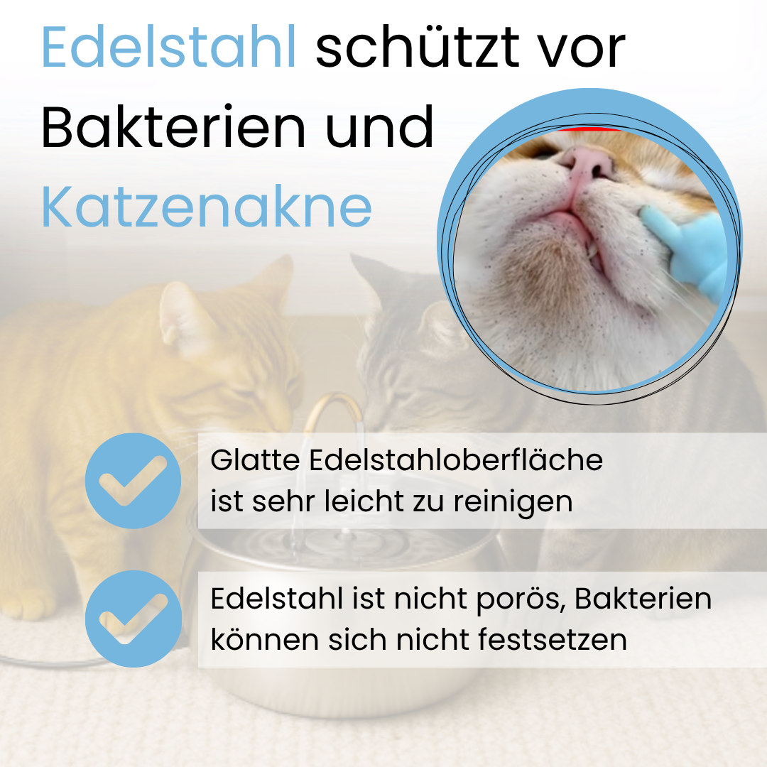 Tigerquelle- Luxus Katzentrinkbrunnen