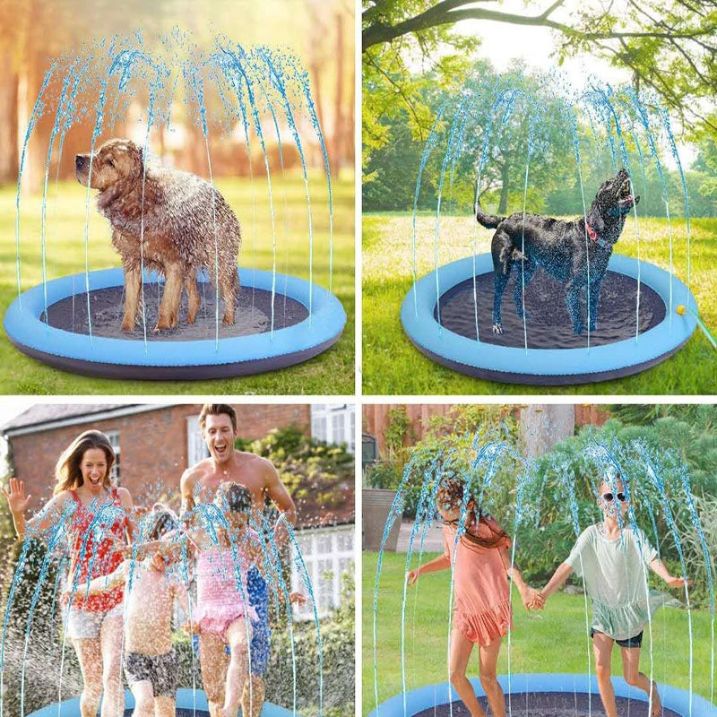 Erfrischende Sprinklermatte