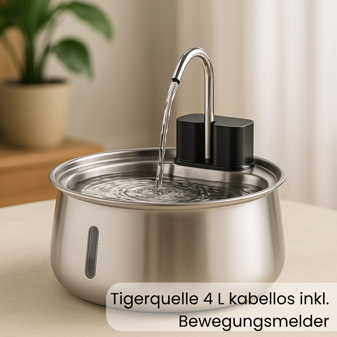 Tigerquelle- Luxus Katzentrinkbrunnen