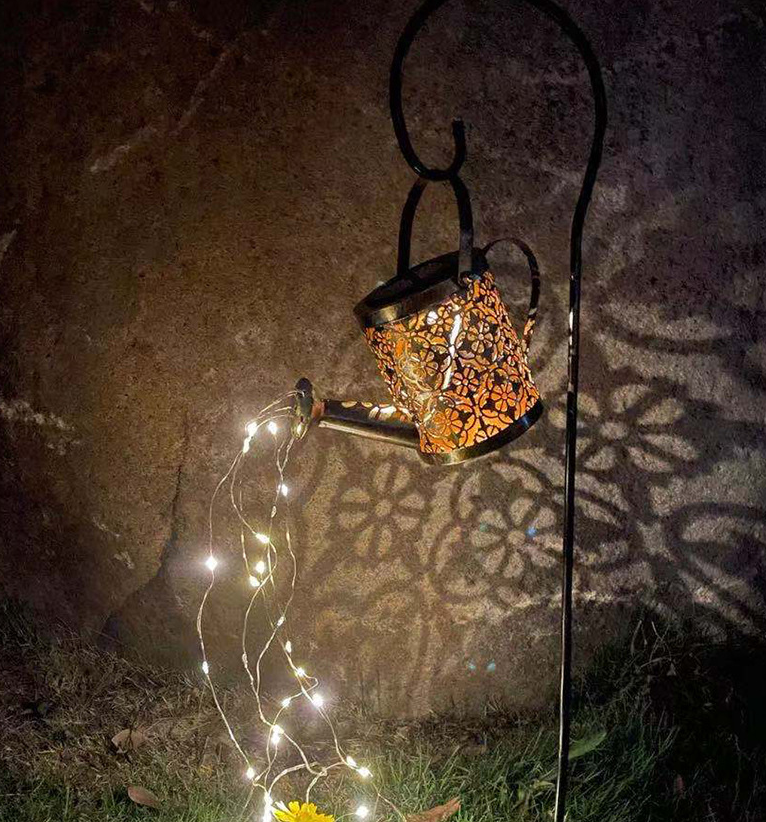 LED Solar Giesskanne