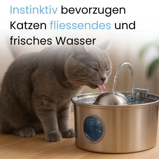 Tigerquelle-                       Luxus Katzentrinkbrunnen