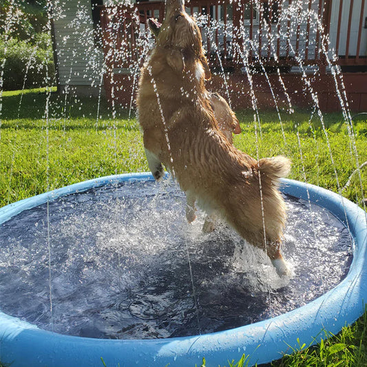 Erfrischende Sprinklermatte